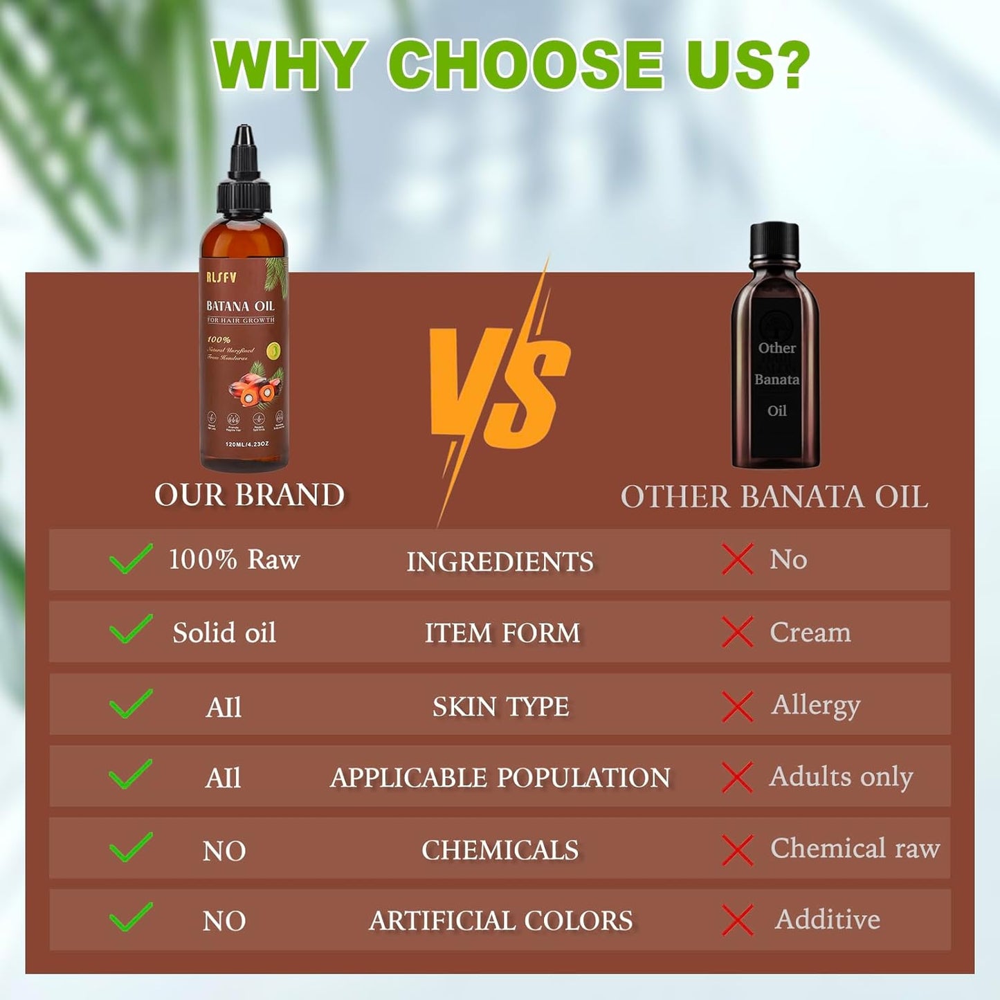 Organic Batana Oil For Hair Growth: Batana Oil for Women & Men - Hair Growth Product for preventing hair loss. 4.2 OZ